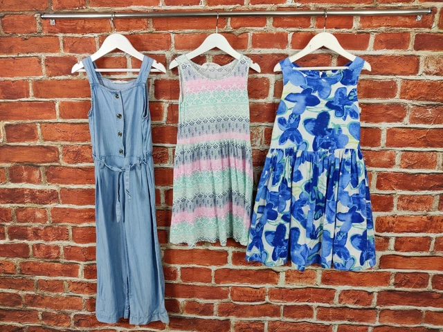 Girls Bundle Age 7-8 Years Next H&M Jumpsuit Playsuit Dress Summer Sun Set 128Cm