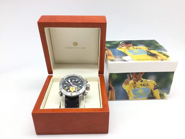 RELOJ PULSERA CABALLERO Cristian Lay Alberto Contador 18045474 EUR
