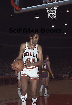 NBA Chet Walker Chicago Bulls Jerry West Lakers Original 35mm Color Slide!!!