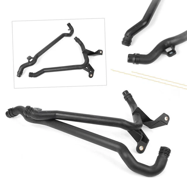 NEW ENGINE HEATER Inlet Water Coolant Pipes w/Orings For BMW E46 E39