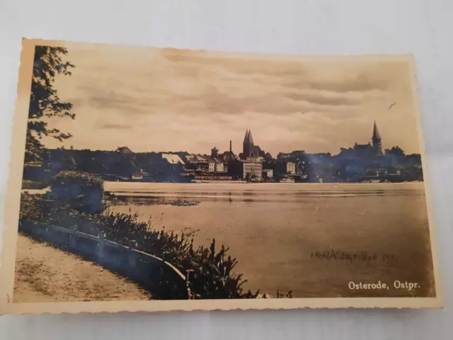 Cartolina Osterode Prussia orientale 1940