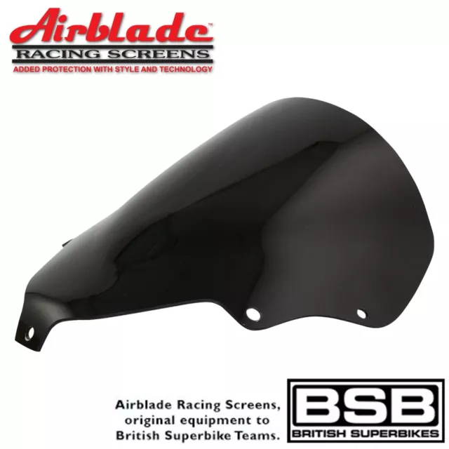 Dark Smoked Double Bubble Airblade Screen To Fit Honda Cbr 125 R 2005