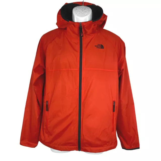 The North Face Jacket Windwall Hooded Full Zip Outdoor Polyester Boy's XL