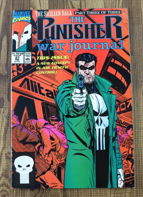 1991 Marvel Comic The Punisher War Journal #27 VG