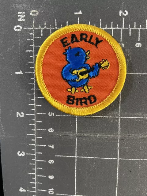 Girl Scouts Early Bird Patch Badge Membership Renewal Registration Enroll Troop