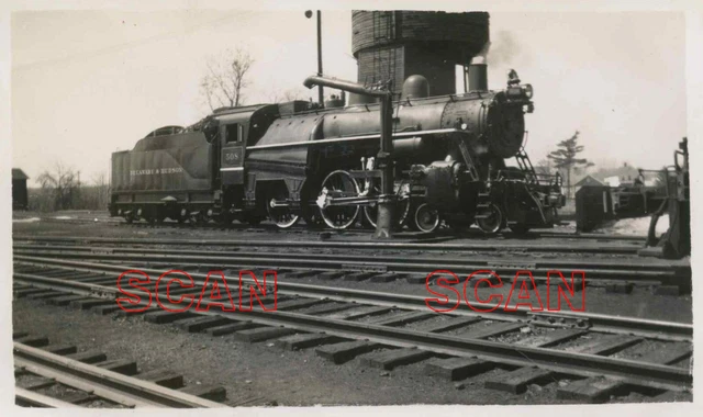 OH526 RP 1940s DELAWARE & HUDSON RAILROAD 460 LOCO #508
