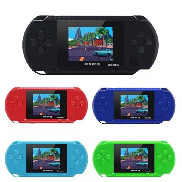 PXP3 Game Console Handheld Portable 16 Bit New Retro Video Free Games Gift color