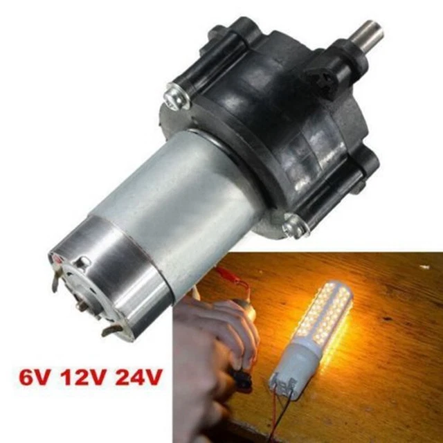 5-24V Hand Generator Dynamo Hydraulique Manivelle Dynamotor D Supply 20W Moteur