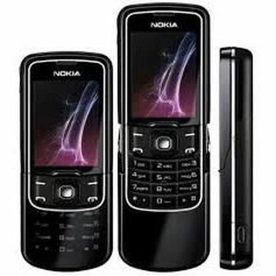 Téléphone Vintage Nokia 7370 Noir Débloqué - Symbian, Appareil Photo 0.3MP, Occasion Excellent état