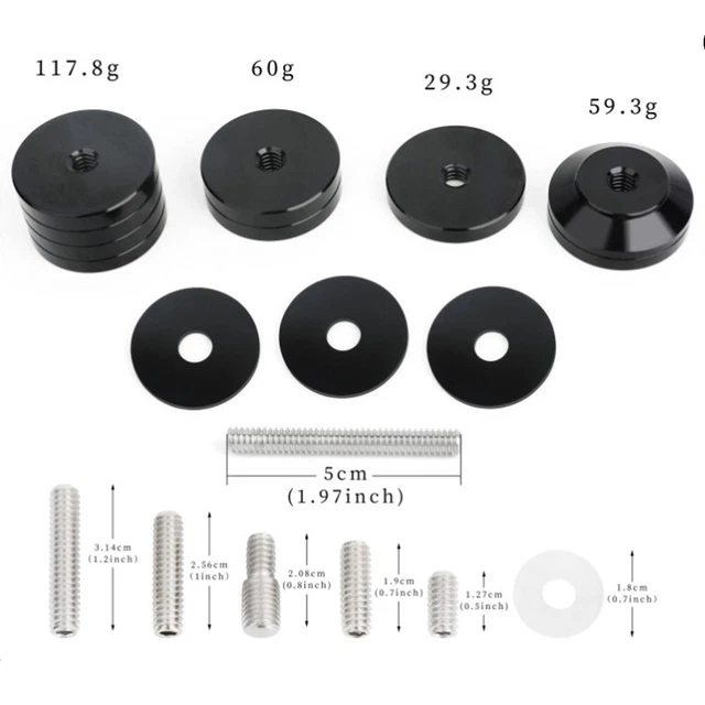 Stabilisateur Lateral Arc Beiter Avec Poids Ajustables - Donut Archery