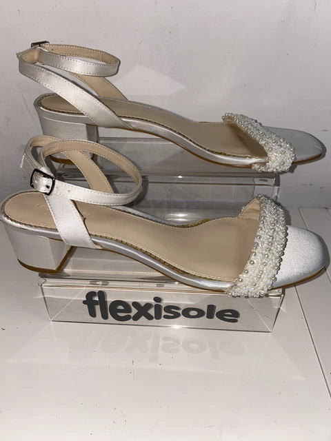 LADIES MONSOON BRIDAL Shoes Uk 9 14.00 PicClick UK