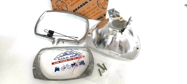 KUNSTSTOFF EDELSTEINE SCHEINWERFER Rückleuchten Transparent Piaggio Ape 50 325724126737