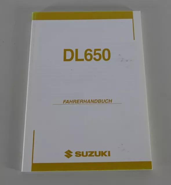 Mode D 'em Ploi / Manuel Suzuki DL650 V-Strom Support 09/2003