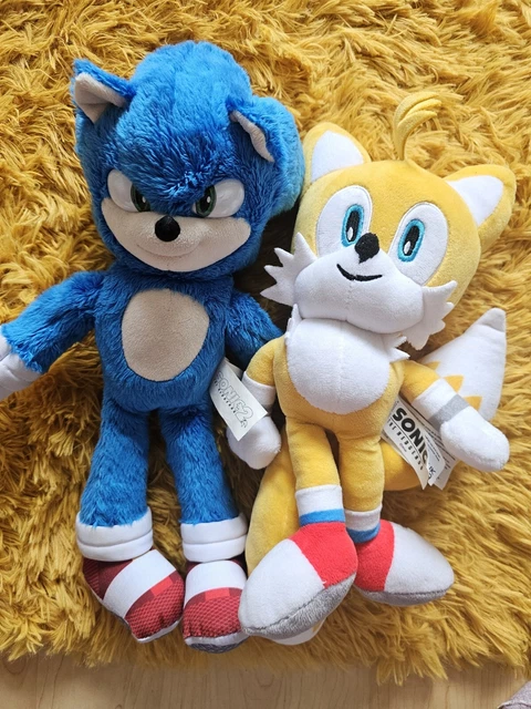 SONIC AND TAILS Sonic Plush Toys Good Condition 3 20 PicClick UK sonic-and-tails-sonic-plush-toys-good-condition-3-20-picclick-uk