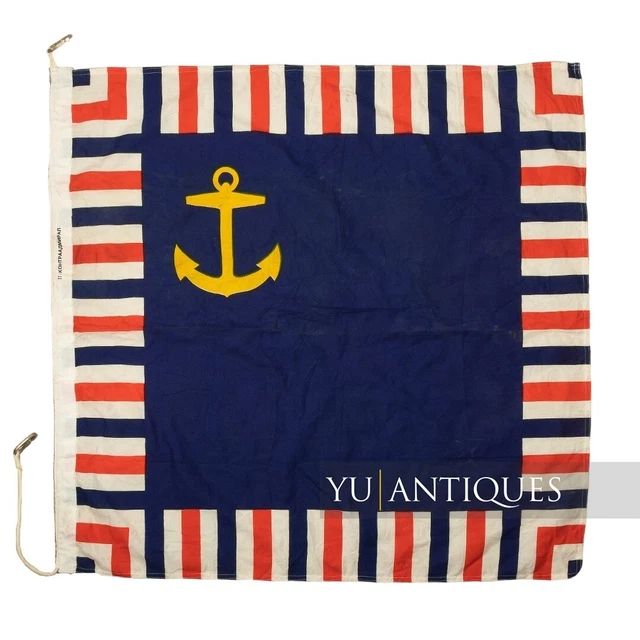 SFRY JNA Yugoslav Peoples Army JRM War Navy Warship Flag Rear Admiral Size II 2
