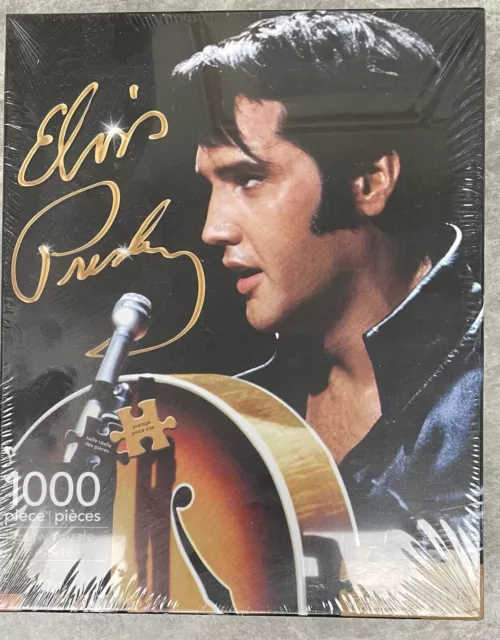 Elvis Presley 68 Come Back 1000 Piece Jigsaw Puzzle Aquarius New Sealed