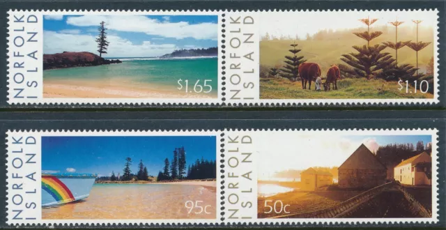 2003 Norfolk Island Photographic Scenes Part I Set Of 4 Mnh Fine Mint