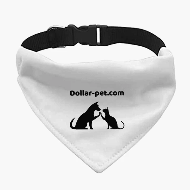 Dollar-pet Pet Bandana Collar - Cat and Dog Pet Bandana Collar - Graphic Pet ...
