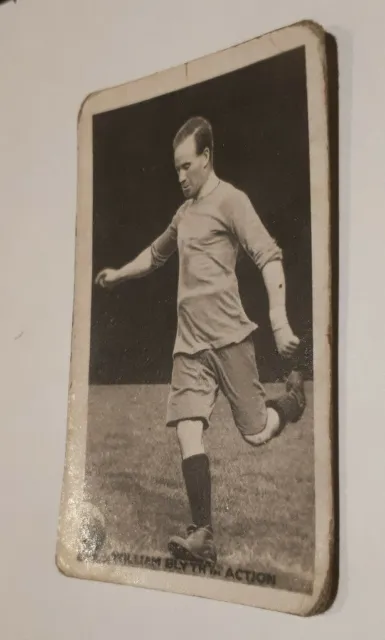 Gem Library Trading Card "Footballers Special Action" 1922 "Blyth (Arsenal)" #10