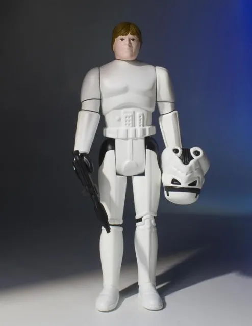 Star Wars Luke Stormtrooper Disguise MOC 12" Jumbo Gentle Giant (Vintage) Kenner