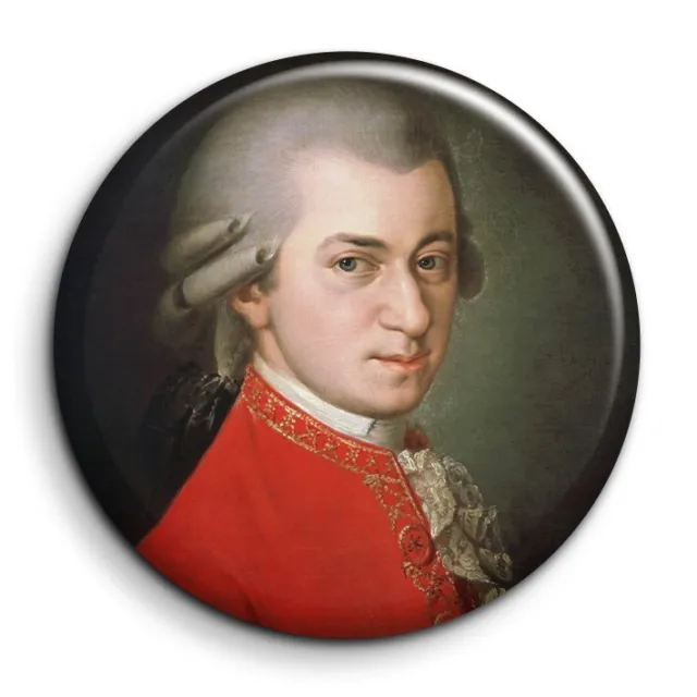 Wolfgang Amadeus Mozart Magnet Personnalisé 56mm Photo Frigo