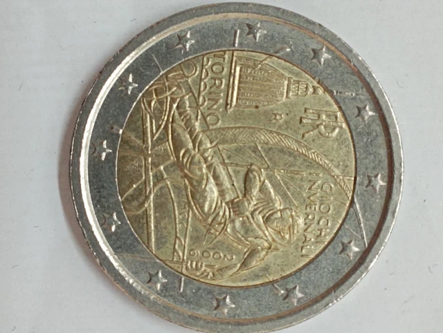 2 Euro Münze Torino Giochi Invernali 2006 Fehlprägung MONETA DA 2 Euro rara GIOCHI INVERNALI TORINO 2006 EUR 200,00 - PicClick IT