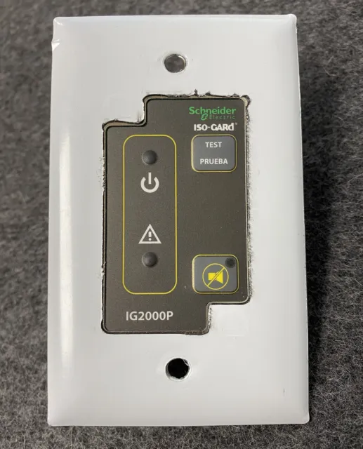 Schneider Electric IG2000PG1 Remote Hazard Indicator IOSGARD 1Gang 3