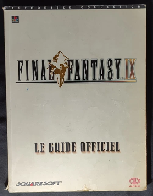 Guide Officiel Final Fantasy IX – Superbe état, Squaresoft, Collector