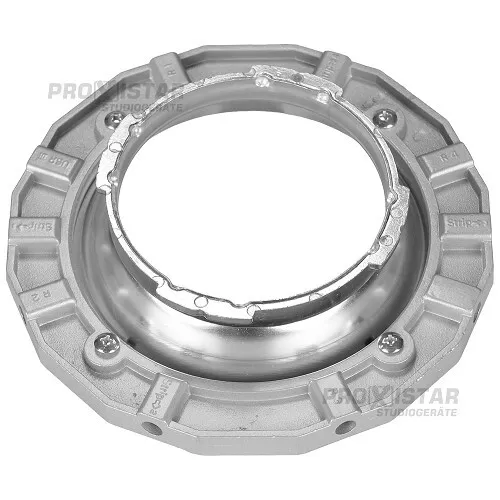 Softbox Adapter für Multiblitz V-Bajonett z. B. Xenolus Variolite Magnolite ...