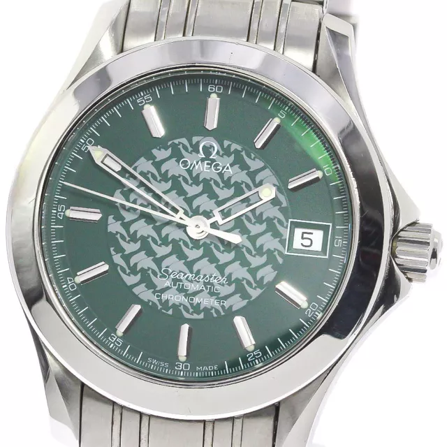 OMEGA Seamaster120m Jacques Mayol 1998 2506.70 Green Dial Automatic Men's_785266