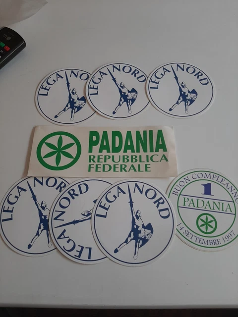 adesivi lega nord padania