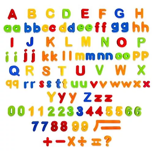 MAGNETIC LETTERS AND Numbers Fridge Alphabet Spelling Learning Toys for