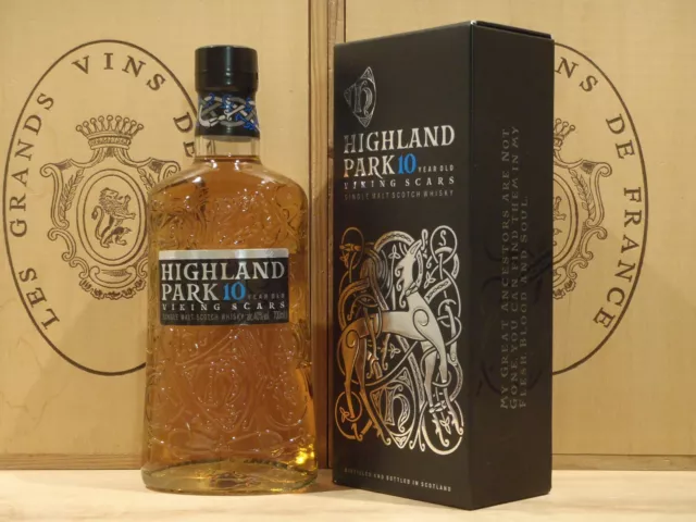 Whisky Highland Park 10 Years Viking Scars Single Malt  70cl  40% Vol.