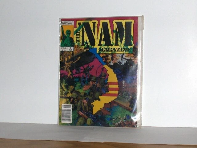 The Nam #1 Magazine VF/NM  High Grade  1988  Classic War Marvel Comics