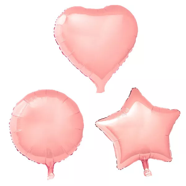 18 Zoll Folie Ballon Stern Herz runde Form Ballons Helium Valentinstag romantisch