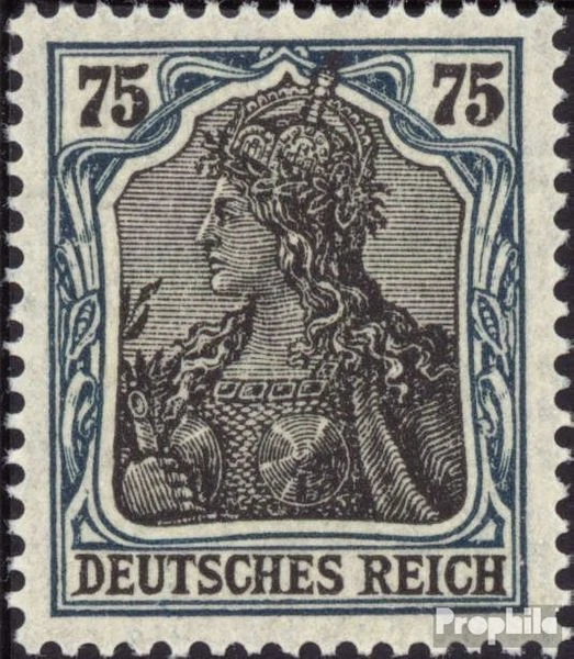 Allemand Empire 104a testés neuf 1918 allemagne
