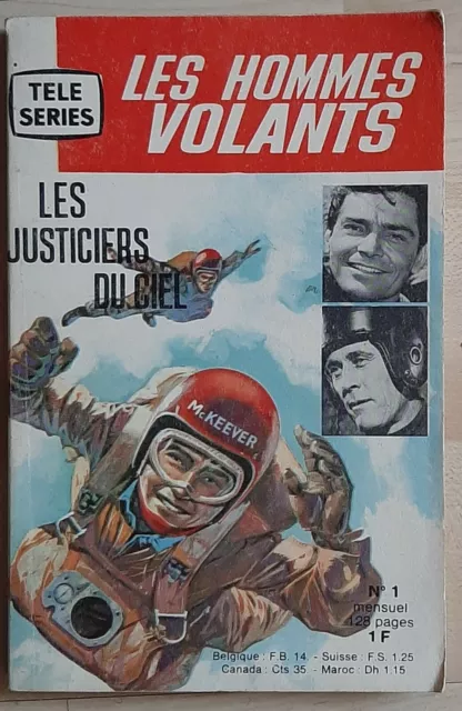 Les Hommes Volants 1 Tele Serie Bleue Editions Oz 1963 Rare Tbe