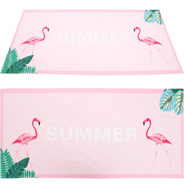 2 Pcs Beach Towel Quick Dry Bath Towels Microfiber Body Towel Sports