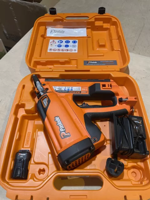 USED Paslode IM350+ Lithium Gas Cordless 1st Fix Framing Nailer