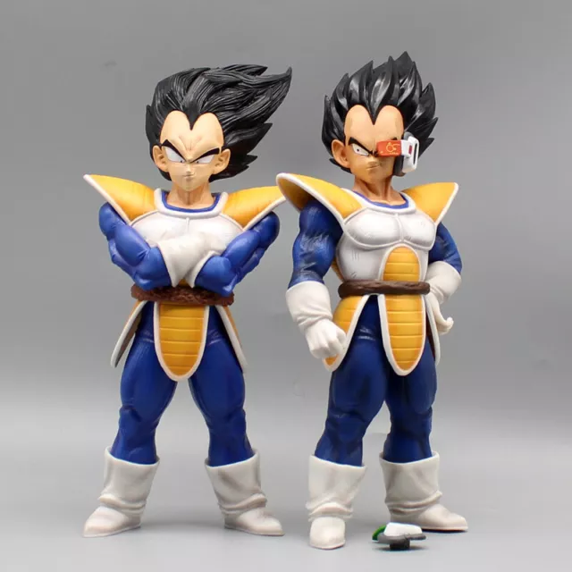 Figurines VEGETA Dragon Ball Z 25 cm 2 modèles bras croisés ou radar scouter