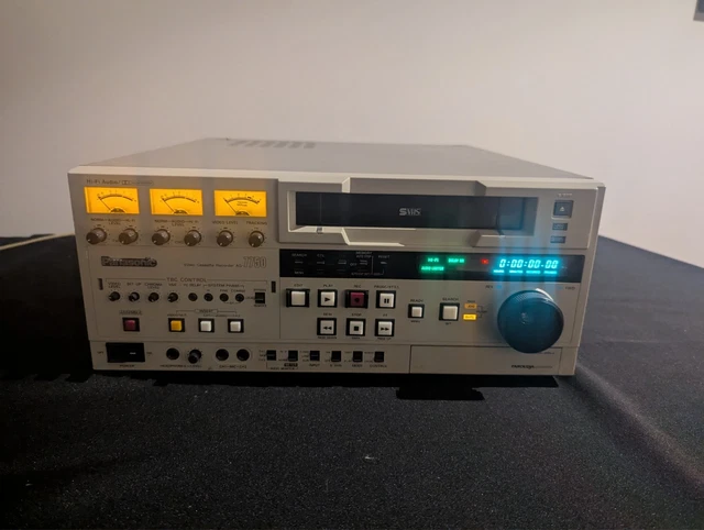 PANASONIC AG-7750 S-VHS Edit Recorder £120.00 - PicClick UK