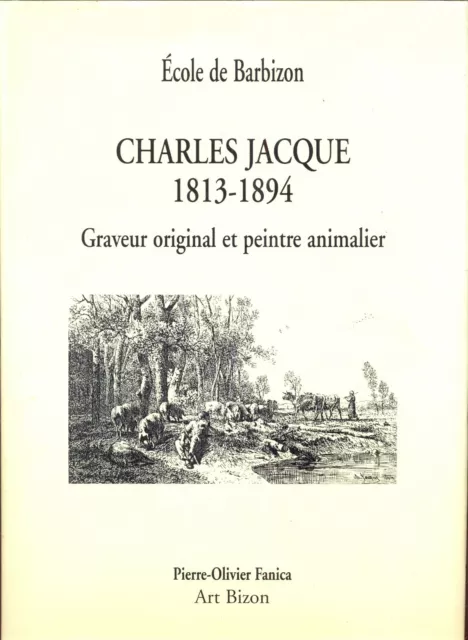 Charles Jacque gravure art peintre - 1995 - Olivier Fanica