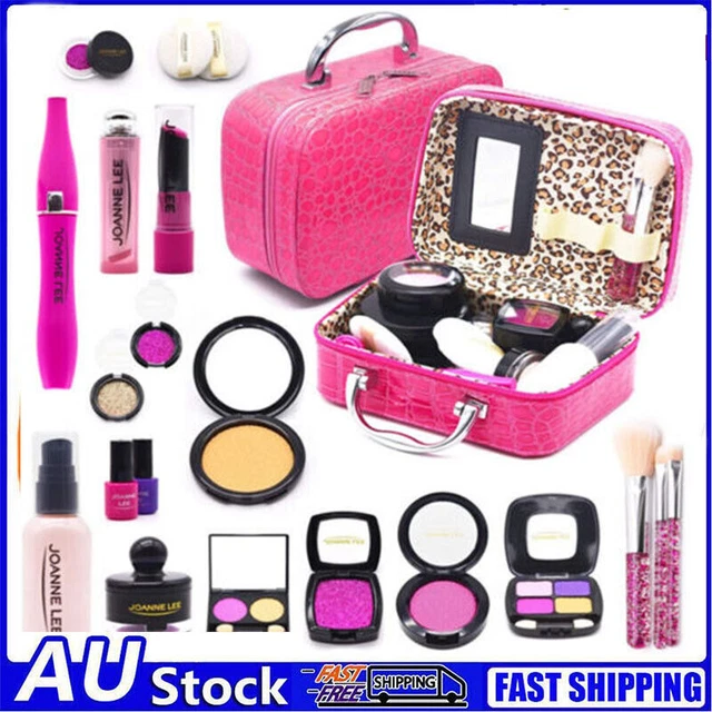 Kids Pretend Make Up Kit Play Beauty Makeup Set Glamour Girls Cosmetic Toy Gifts