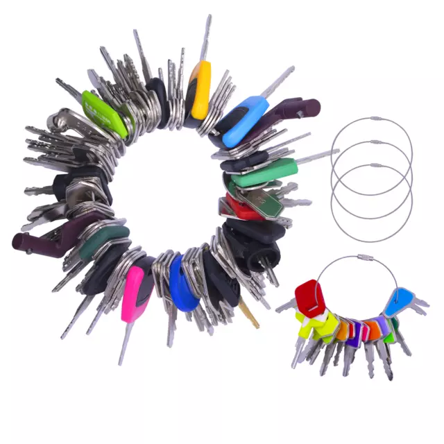 105 Ignition Keys JCB Komatsu Volvo Cat Kubota Kobelco Case Bobcat Hitachi JLG