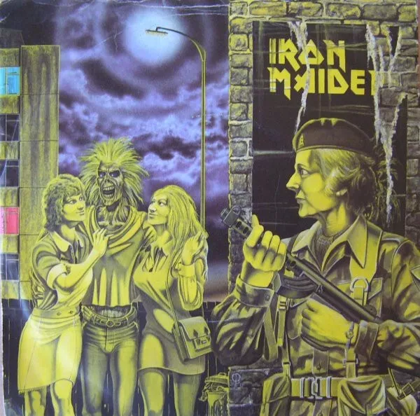 Iron Maiden - Women In Uniform (7", Single)