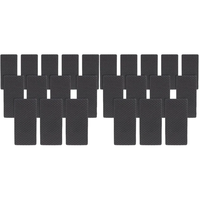 40 PCS Meubles Protecteur Curseur de meubles non glissés pour tapis de chaise de