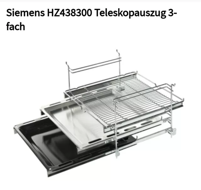 Siemens Hz438300 Teleskopauszug 3-Fach