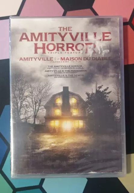 The Amityville Horror Triple Feature ( DVD , 2014 ) New Sealed  - 3 Disc Set