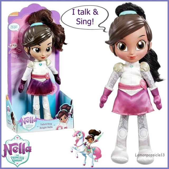 NELLA THE PRINCESS Knight Doll Talk Sing Nella Doll Figure Soft