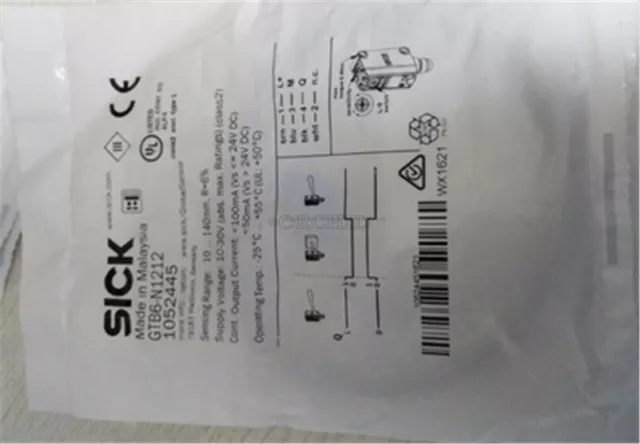 1Pc New Sick Sensors GTB6-N1212 zx